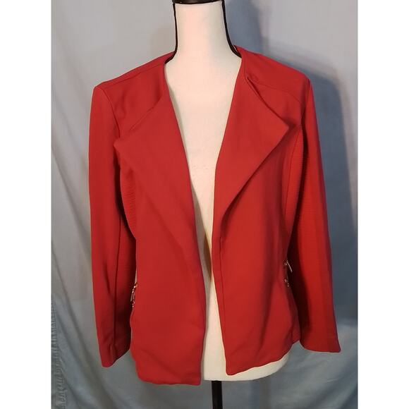 Chico's red women's blazer - Picture 1 of 7